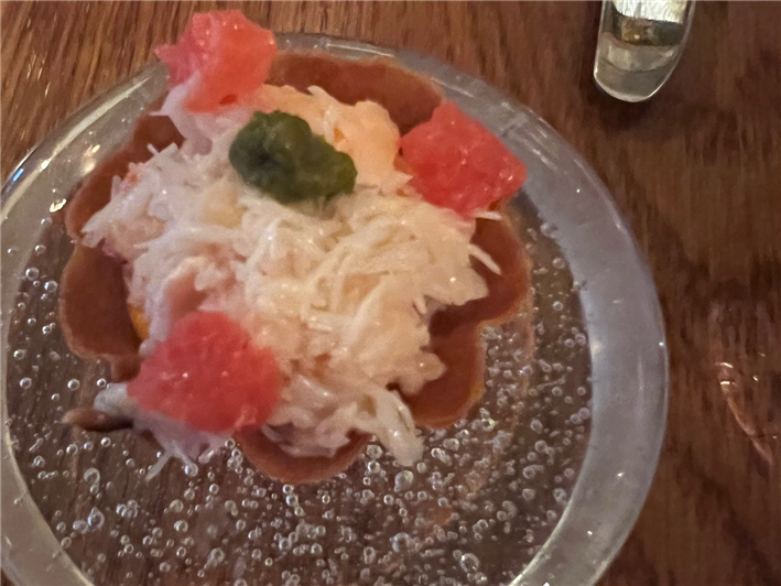 crab tartlet